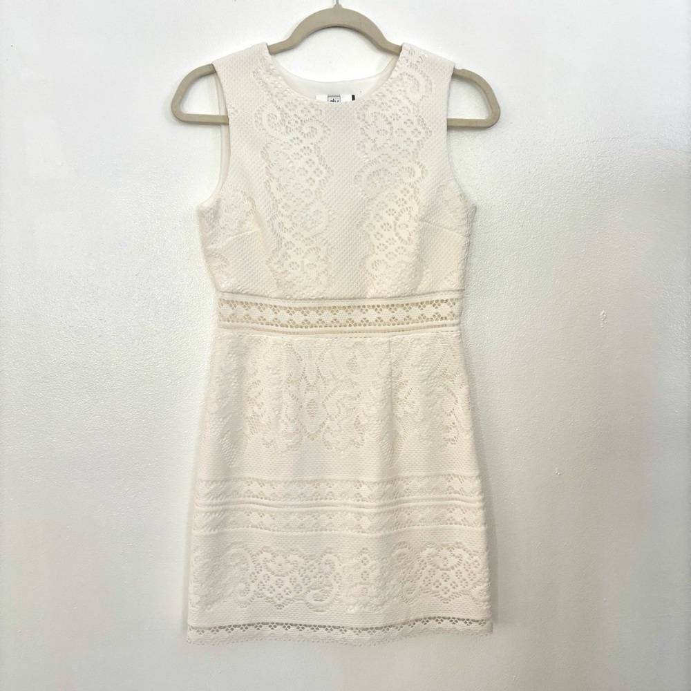 Dolce Vita Cream Lace Mini Dress
